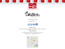Tablet Screenshot of millerstoys.com